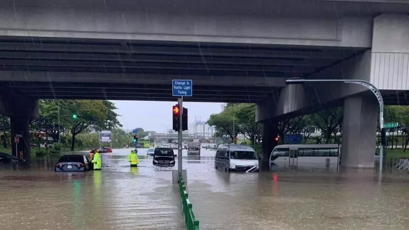 Unauthorised drainage works caused flooding at Pasir Ris-Tampines Unauthorised drainage works caused flooding at Pasir Ris-Tampines